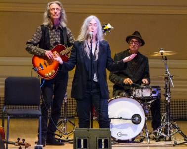 Michael Stipe, Patti Smith, and Others Promote Climate Change Awareness at NYC's Carnegie Hall (11/5)