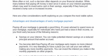 Pay Off Mortgage Early or Invest - Learn How You Can Do Both